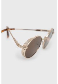 Aldo okulary przeciwsłoneczne Davenant męskie kolor złoty. Kształt: owalne. Kolor: złoty #2