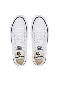 Converse Trampki Chuck Taylor All Star Lift Double Stack Platform A15491C Biały. Kolor: biały. Materiał: materiał. Obcas: na platformie #4