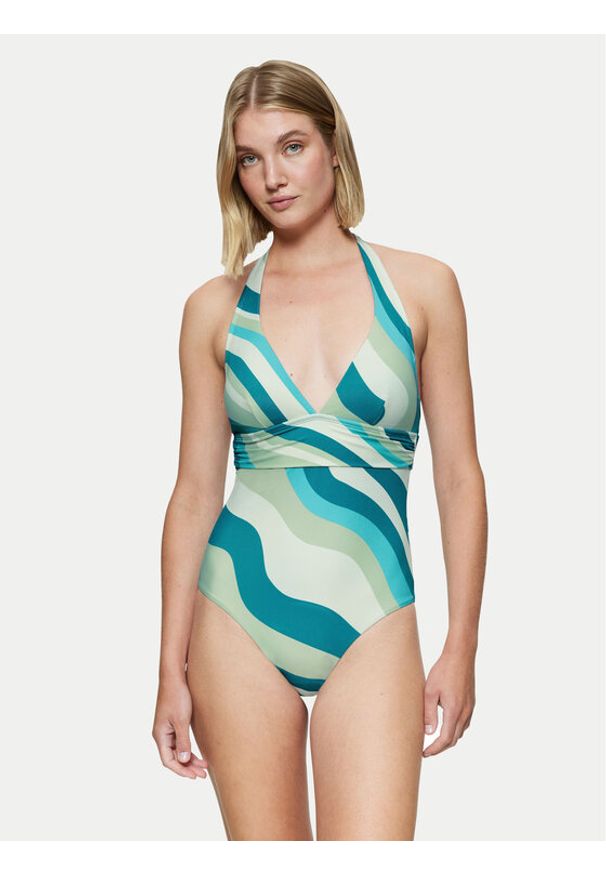 Triumph Strój kąpielowy Summer Mix&Match 10222303 Niebieski. Kolor: niebieski. Materiał: syntetyk