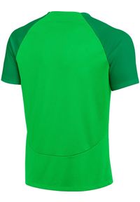 Koszulka piłkarska męska Nike Drifit Adacemy Pro. Kolor: biały, zielony, wielokolorowy. Długość rękawa: krótki rękaw. Długość: krótkie. Sport: piłka nożna