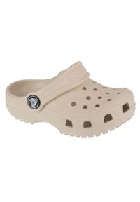 Buty do chodzenia niemowlęce Crocs 2069902Y2. Kolor: beżowy. Materiał: materiał, syntetyk