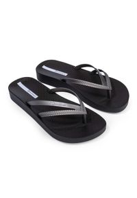 Japonki damskie Ipanema Bossa Soft V. Okazja: na plażę. Kolor: czarny