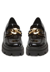 DeeZee Loafersy 8-409-1 Czarny. Kolor: czarny. Materiał: skóra #7