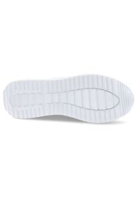 Biało-Złote Sneakersy Artiker Stylowe Obuwie Damskie. Okazja: na co dzień. Zapięcie: sznurówki. Kolor: biały. Materiał: materiał. Szerokość cholewki: normalna #3