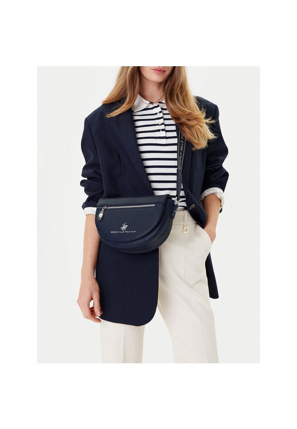 Torebka Beverly Hills Polo Club. Kolor: niebieski