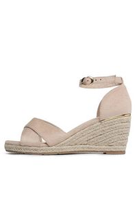 Jenny Fairy Espadryle WSS20802-01 Beżowy. Kolor: beżowy. Materiał: materiał #7