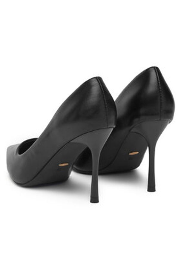 DeeZee Szpilki BK-8328 Czarny. Kolor: czarny. Materiał: syntetyk, materiał. Obcas: na szpilce