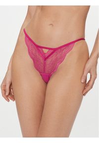 Hunkemöller Figi brazylijskie Isabelle Hl Sparkle Brazilian Tr 203590 Różowy. Kolor: różowy. Materiał: syntetyk