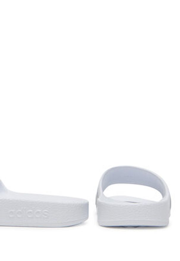 Adidas - adidas Klapki adilette Aqua K F35555 Biały. Kolor: biały
