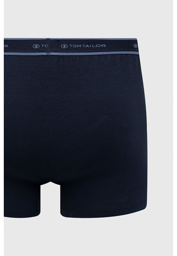 Tom Tailor bokserki (2-pack) męskie kolor granatowy. Kolor: niebieski. Materiał: materiał