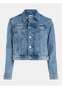 Tommy Jeans Kurtka jeansowa Izzie DW0DW16715 Niebieski Slim Fit. Kolor: niebieski. Materiał: bawełna #3