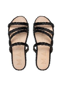 Manebi Espadryle Rope Sandals S 3.7 Y0 Czarny. Kolor: czarny