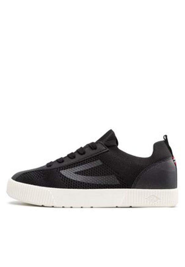 Viking Sneakersy Retro Knitted Jr 3-51405-2 Czarny. Kolor: czarny. Materiał: materiał