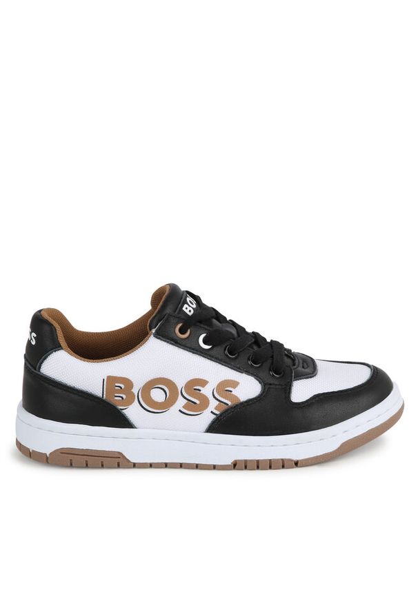Sneakersy BOSS. Kolor: czarny
