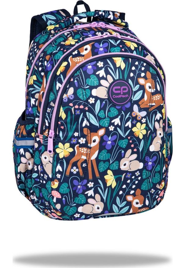 Patio - COOLPACK - JOY S - PLECAK MŁODZIEŻOWY - OH MY DEER. Styl: młodzieżowy