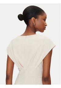 Rinascimento Sukienka koktajlowa CFC0122760003 Beżowy Regular Fit. Kolor: beżowy. Materiał: syntetyk. Styl: wizytowy #2