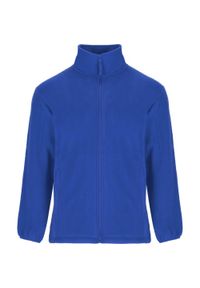 ROLY - Męska Bluza Polarowa Artic Z Pełnym Zamkiem Błyskawicznym. Kolor: niebieski. Materiał: polar. Sezon: zima. Styl: sportowy