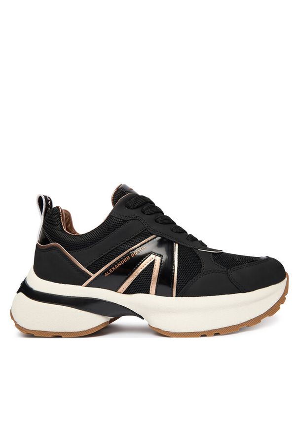 Sneakersy Alexander Smith. Kolor: czarny