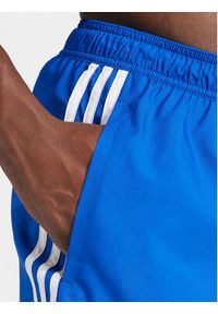 Adidas - adidas Szorty sportowe 3-Stripes CLX IS2057 Niebieski Regular Fit. Kolor: niebieski. Materiał: syntetyk. Styl: sportowy #6