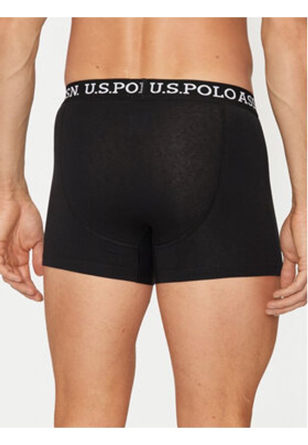 U.S. Polo Assn. Komplet 3 par bokserek MUP3438 Czarny. Kolor: czarny. Materiał: bawełna