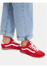 Vans Sneakersy Super Lowpro VN000D83IZQ1 Czerwony. Kolor: czerwony. Materiał: zamsz, skóra #2