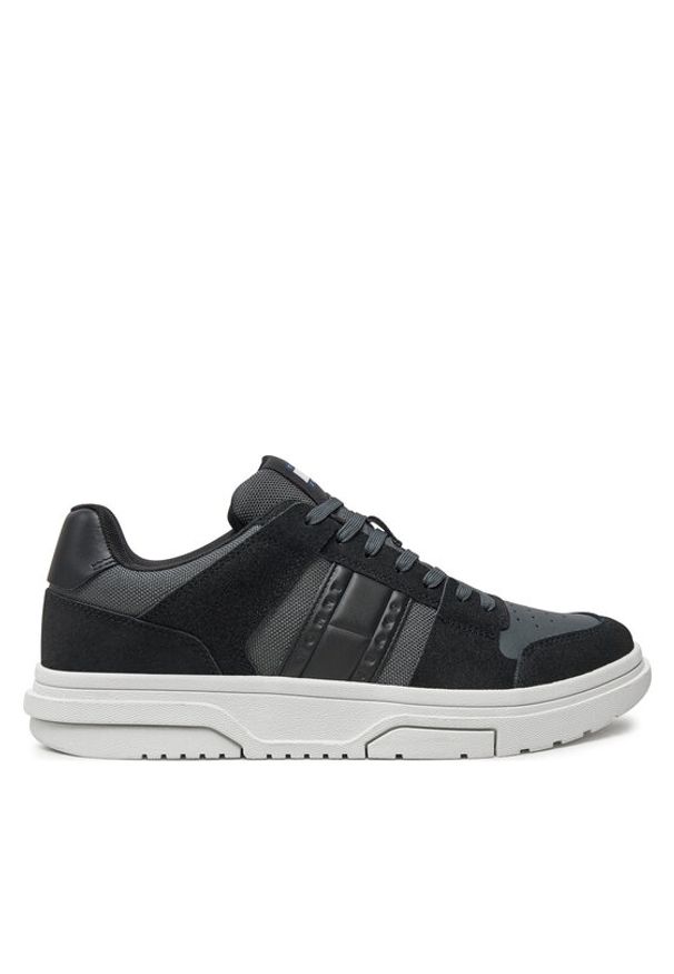 Tommy Jeans Sneakersy Twj Brooklyn Mix Mat. EM0EM01457 Czarny. Kolor: czarny. Materiał: zamsz, skóra