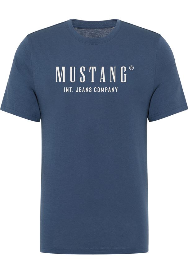 3-Pak T-Shirt Mustang Style Alex Czarny Niebieski Szary. Kolor: szary, czarny, niebieski, wielokolorowy