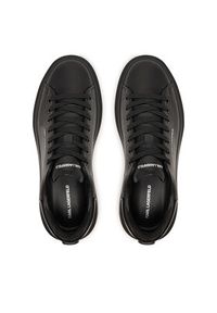 Karl Lagerfeld - KARL LAGERFELD Sneakersy KL56525 Czarny. Kolor: czarny. Materiał: skóra #5