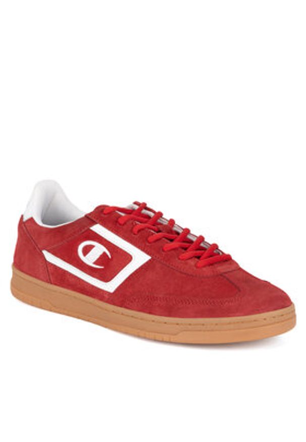 Champion Sneakersy CL78 S LOW S22279-RS001 Czerwony. Kolor: czerwony. Materiał: skóra, zamsz