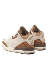 Nike Sneakersy Jordan 3 Retro (PS) DM0966 102 Beżowy. Kolor: beżowy. Materiał: zamsz, skóra