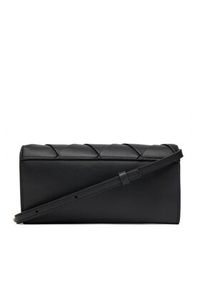 Calvin Klein Torebka Ck Woven Convertible Wallet Bag K60K612970 Czarny. Kolor: czarny. Materiał: skórzane #6