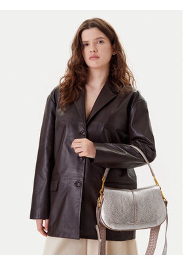 Gianni Chiarini Torebka Helena Round BS 11088 TKL-NAETN Złoty. Kolor: złoty. Materiał: skórzane