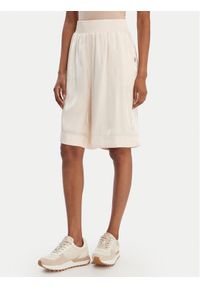 Liu Jo Sport Szorty materiałowe TA6074 T322A Beżowy Relaxed Fit. Kolor: beżowy. Materiał: wiskoza. Styl: sportowy #1