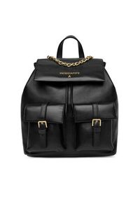 Patrizia Pepe Plecak 2B0137/L113 Czarny. Kolor: czarny. Materiał: skóra #4