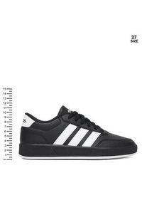 Adidas - adidas Sneakersy Breaknet 3.0 JR8447 Czarny. Kolor: czarny. Materiał: skóra #3