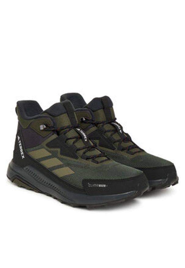 Adidas - adidas Trekkingi Terrex Anylander CLIMAWARM+ JQ9952 Khaki. Kolor: brązowy. Materiał: materiał. Technologia: ClimaWarm (Adidas). Model: Adidas Terrex. Sport: turystyka piesza