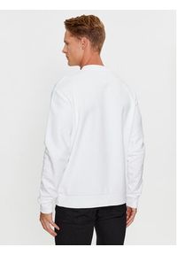 Karl Lagerfeld - KARL LAGERFELD Bluza 705063 534940 Biały Regular Fit. Typ kołnierza: dekolt w karo. Kolor: biały. Materiał: bawełna #4