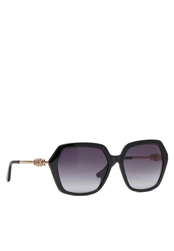 Guess Okulary przeciwsłoneczne GU00267 Czarny. Kolor: czarny