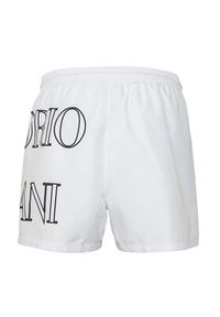 Emporio Armani Szorty kąpielowe EM000583 AF20434 U0002 Biały Regular Fit. Kolor: biały. Materiał: syntetyk #3