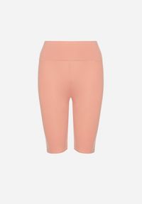 Born2be - Różowe Casualowe Szorty Typu Kolarki Lidessa. Okazja: na co dzień. Kolor: różowy. Materiał: materiał. Sezon: lato. Styl: casual #3