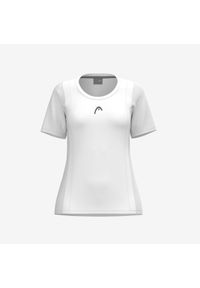 Head - CLUB 25 Tech T-Shirt Girls. Kolor: biały. Materiał: mesh