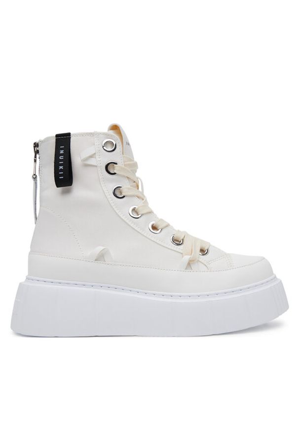 Inuikii Trampki Matilda Canvas High 30103-025 Biały. Kolor: biały. Materiał: materiał