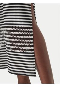 Liu Jo Beachwear Sukienka letnia VA6198 J3908 Czarny Slim Fit. Kolor: czarny. Materiał: wiskoza. Sezon: lato #3