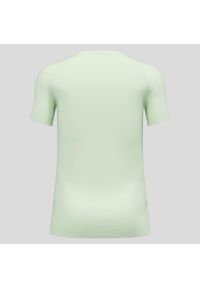 Odlo - Koszulka męska ODLO Active F-Dry Light Eco BL Top Crew Neck S/S. Kolor: zielony. Sport: fitness