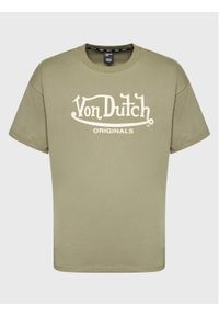 Von Dutch T-Shirt Lennon 6 330 059 Zielony Regular Fit. Kolor: zielony. Materiał: bawełna