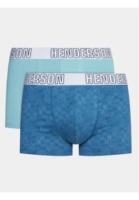 Henderson Komplet 2 par bokserek 41270 Niebieski. Kolor: niebieski. Materiał: bawełna #1