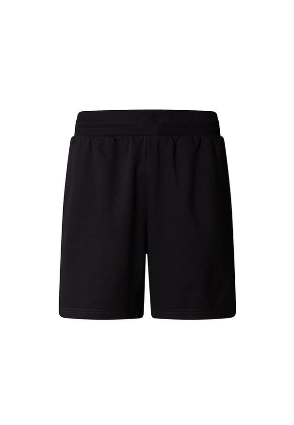 Spodenki męskie The North Face Easy 0A8C2SJK31 - czarne. Kolor: czarny. Materiał: tkanina, dresówka, poliester, bawełna