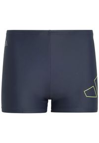 Adidas - Spodenki kąpielowe dla chłopca adidas Performance Big Bars Swim. Kolor: niebieski #1