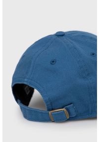 New Era czapka bawełniana z aplikacją. Kolor: niebieski. Materiał: bawełna. Wzór: aplikacja #4
