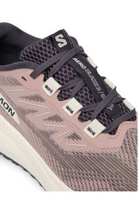 salomon - Salomon Buty do biegania Aero Blaze 3 Grvl W L49218000 Beżowy. Kolor: beżowy. Materiał: materiał #5